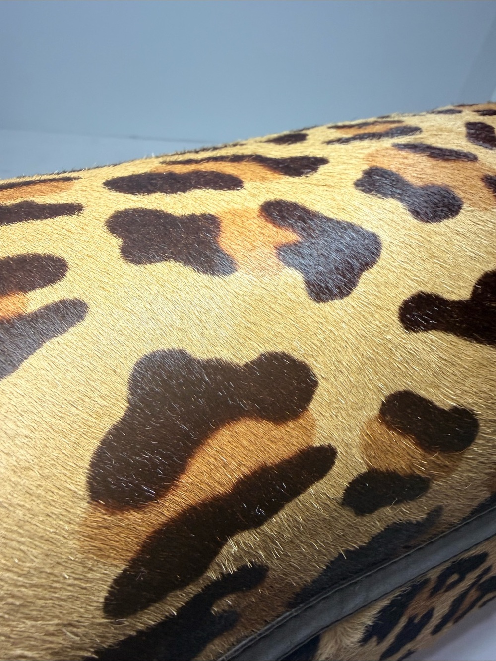 Bally Leopard Calf Hair East-West Satchel Tote - Picture 11 of 15